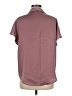 Fun2Fun 100% Polyester Burgundy Short Sleeve Blouse Size M - photo 2