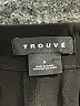 Trouve Solid Black Casual Pants Size 2 - photo 7