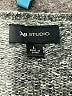 AB Studio Metallic Silver Pullover Sweater Size L - photo 7
