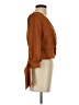 Mine 100% Polyester Brown Long Sleeve Blouse Size S - photo 4