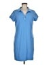 L.L.Bean Blue Casual Dress Size M - photo 1