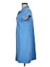 L.L.Bean Blue Casual Dress Size M - photo 5