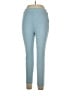 Shein Chevron-herringbone Blue Casual Pants Size XL - photo 1
