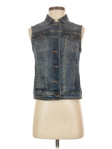 Merona Denim Vest (view 1)