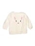 Little Me 100% Polyester Ivory Sweatshirt 12-18 MO / 18 MO - photo 1