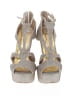 Qupid Silver Sandals Size 6 - photo 2