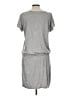 Max Studio Solid Gray Casual Dress Size L - photo 2