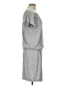 Max Studio Solid Gray Casual Dress Size L - photo 4