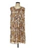 DR2 100% Polyester Paisley Brown Casual Dress Size L - photo 1