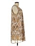 DR2 100% Polyester Paisley Brown Casual Dress Size L - photo 4