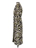 Zara Basic Animal Print Gray Casual Dress Size XS - photo 5