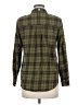 Billabong Plaid Green Long Sleeve Button-Down Shirt Size M - photo 2
