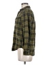 Billabong Plaid Green Long Sleeve Button-Down Shirt Size M - photo 5