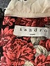 Sandro Floral Pink Burgundy Casual Dress Size Lg (3) - photo 7
