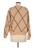 T Tahari Argyle Tan Pullover Sweater Size M - photo 2