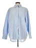 Gap 100% Cotton Color Block Blue Long Sleeve Button-Down Shirt Size L - photo 1