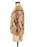 T Tahari Argyle Tan Pullover Sweater Size M - photo 5