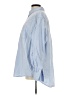 Gap 100% Cotton Color Block Blue Long Sleeve Button-Down Shirt Size L - photo 5
