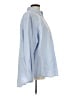 Gap 100% Cotton Color Block Blue Long Sleeve Button-Down Shirt Size L - photo 4