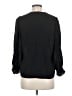 T Tahari 100% Polyester Black Long Sleeve Blouse Size M - photo 2