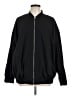 Lou & Grey Solid Black Track Jacket Size M - photo 1