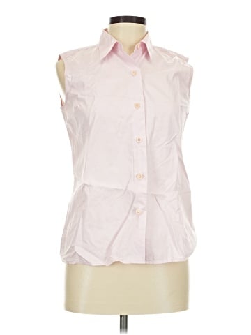 DKNY Sleeveless Button-Down Shirt (view 1)