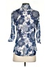 Eden & Olivia Paisley Blue 3/4 Sleeve Blouse Size S - photo 2