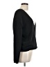 J Brand 100% Polyester Black Long Sleeve Top Size M - photo 4