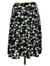 Lapis Floral Black Casual Skirt Size M - photo 2