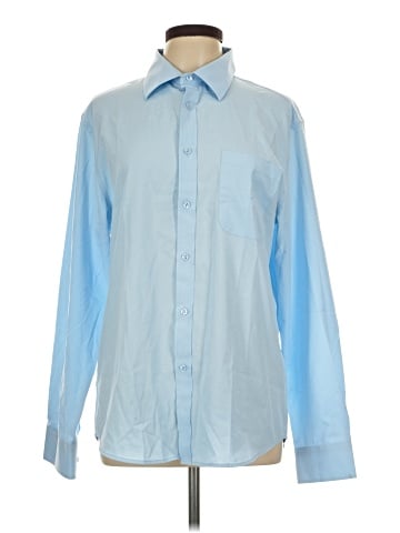 Unbranded Long Sleeve Button-Down Shirt (view 1)