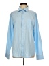Unbranded Color Block Blue Long Sleeve Button-Down Shirt Size 1X - photo 1