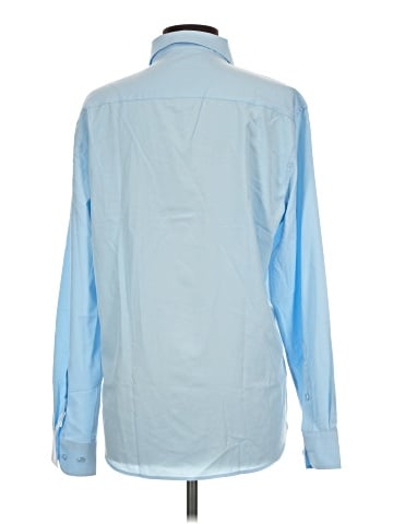 Unbranded Long Sleeve Button-Down Shirt (view 2)