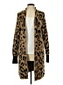 Westbound Animal Print Gold Coat Size L - photo 1