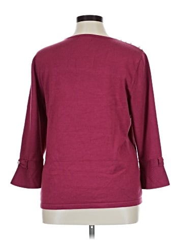 Karl Lagerfeld Paris 3/4 Sleeve Top (view 2)