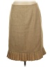 Blacker by Stanley Blacker 100% Polyester Tan Formal Skirt Size 12 - photo 1