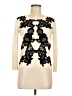 Diane von Furstenberg 100% Wool Ivory Wool Pullover Sweater Size M - photo 1