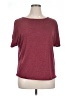 Colette Burgundy Short Sleeve T-Shirt Size XL - photo 1