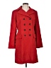 Ann Taylor 100% Wool Red Wool Coat Size 10 - photo 1