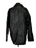 M Collection 100% Leather Black Raincoat Size L - photo 2