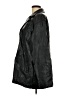 M Collection 100% Leather Black Raincoat Size L - photo 5