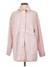Line & Dot Pink Coat Size S - photo 1