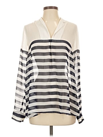 Aryn K. Long Sleeve Blouse (view 1)