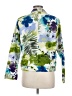 Womyn Tropical Green Blazer Size M - photo 2