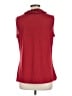 Roz & Ali Red Sleeveless Top Size L - photo 2