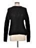 Zara Metallic Black Pullover Sweater Size L - photo 1
