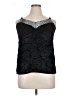 Venezia 100% Rayon Black Sleeveless Blouse Size 14 - photo 1