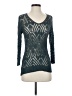 Evolution by Cyrus 100% Acrylic Teal Pullover Sweater Size S - photo 1