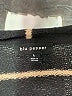 Blu Pepper Stripes Black Pullover Sweater Size L - photo 7