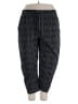 Athleta Plaid Black Casual Pants Size 22 - photo 1