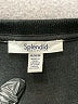 Splendid Solid Black Short Sleeve T-Shirt Size M - photo 7